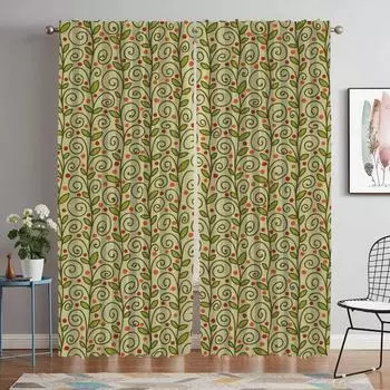 Шторы Bohemias Blackout, 2 шт., для гостиной, для домашнего интерьера, шторы для камеры, тюль для спальни, перегородки W50xH70cmx2pcs-CL