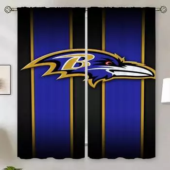 Шторы для кухни Шторы B-Bal-timore -Ravens Шторы для гостиной 2 шт Бесплатная доставка Жалюзи Tentacles Shades W50xH70cmx2pcs-CL