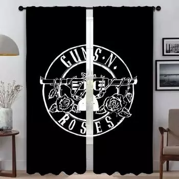 Шторы от комаров для фотоаппаратов N Roses Halloween Decoration Tulle для спальни Blackout Curtain Home Interior Curtains W50xH70cmx2pcs-CL