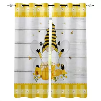 Шторы-занавески для кухни, спальни, детской комнаты, декорирование окон, шторы для гостиной W135 x H60cm