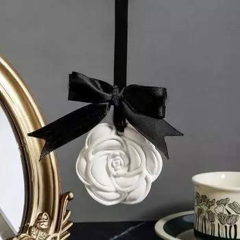 Штукатурка восковая таблетка дезодоратор для гардероба зеркало заднего вида орнамент гипсовая восковая таблетка автомобильный кулон 3