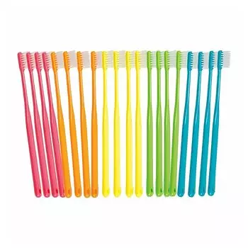 Shu Shu Tapered Bristle 20 Pieces Adult Tapered Bristle Toothbrush Dental Clinic Item Bulk Purchase