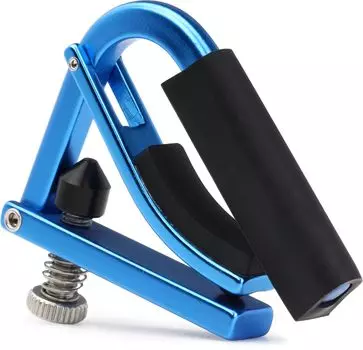 SHUBB Capo Tast для укулеле легкий алюминиевый синий L-9