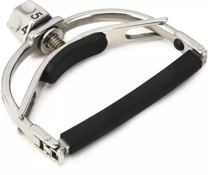SHUBB Fine Tune CAPO для гитар со стальными струнами и широким грифом F3 серебряный