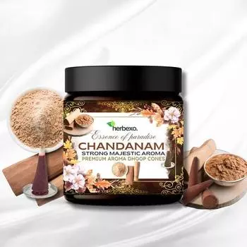 Shudh Chandan Dhoop, травяной дуп, чистый аромат сандалового дерева, стойкий, низкий дым, 100% натуральный чандановый эфир, настоянный на шишках дупа