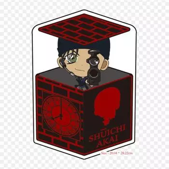 Shuichi Akai Conan Edogawa, железные нашивки для DIY, термопереносная одежда, футболка, термонаклейки, декоративная печать