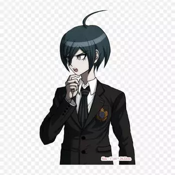 Shuichi Saihara Danganronpa V3 наклейка с принтом «Killing Harmony» на одежде «сделай сам», термонаклейки для футболок, нашивка с утюгом на передаче