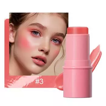 Shuiguang Powder Blusher Stick Fine Flash Highlighter Blush Stick #1