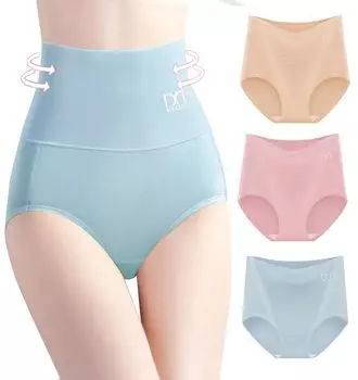 SHUIII Panties 3D Hip Belly and Pelvic Pelvic Belly and Set Women s High-Waist [3-in-1 Support, Support, Support] Women s Underwear, Girdle, Cotton,