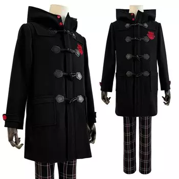 Shujin Gakuen High School Persona 5 P5 Ren Amemiya зимняя одежда униформа косплей костюм аниме костюм на Хэллоуин одежда для выступлений праздничный подарок M