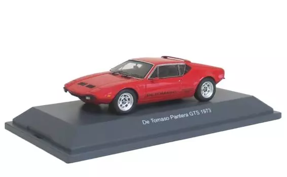 Shuko DeTomaso Panthera GTS 1973 Красный Готовый продукт 1/43