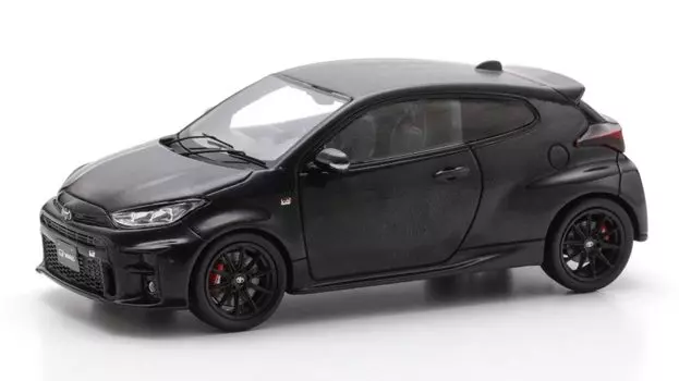 Shuko Toyota GR Yaris 2020 Black LHD Finished Product 1/43