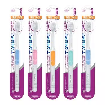 Shumitect Gentle Periodontal Care Шелковистая щетина Зубная щетка Sensitivity Care Тонкая Широкая 5 бутылок нельзя выбрать Ультратонкая (Мягкий) цвет