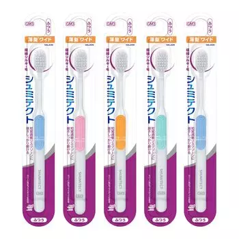 Shumitect Gentle Periodontal Care Шелковистая щетина Зубная щетка Sensitivity Care Тонкая Широкая 5 бутылок нельзя выбрать Ультратонкая (Нормальный) цвет