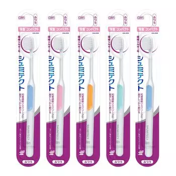 Shumitect Gentle Periodontal Care Шелковистая щетина Зубная щетка Sensitivity Care Тонкая Компактная 5 бутылок нельзя выбрать Ультратонкая (Нормальный) цвет