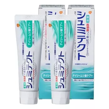 Shumitect Paste Daily Bug Tooth Care Зубная паста Sensitivity Care Высококонцентрированный фторид Содержит 2 флакона 2 отдельных части 2 части Fresh