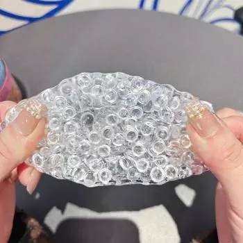 Шумный игрок для мяча бисерная игрушка разминание музыка декомпрессионный клапан медленный