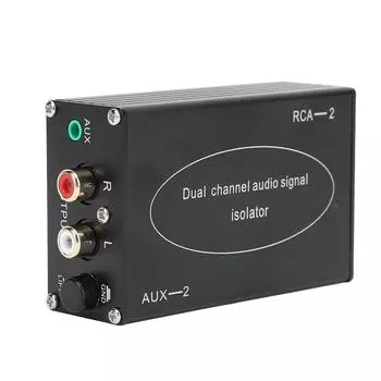 Шумоизолятор контура заземления 3,5 мм стерео алюминиевый сплав звукоизолятор для автомобильного динамика домашнего кинотеатра