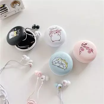 Шумоподавление Бас Handfree Наушники Накладные наушники Проводные наушники Cartoon Cat Paw Headset чёрный
