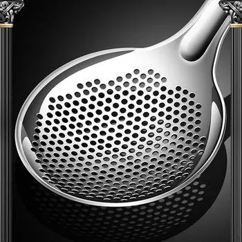 Шумовка, ложка, кастрюля, сито для жарки, кухонный инструмент, ковш, масло