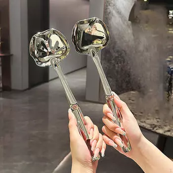 Шумовка Ложка-шумовка Сито для лапши Удобная ручка Длинная ручка Еда Спагетти