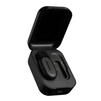 Shure MoveMic One беспроводной микрофон маленький штыревой микрофон 1 шт для iPhone Android смартфонов профессиональный Bluetooth 8 часов непрерывного использования