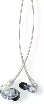 SHURE Наушники с высокой звукоизоляцией (проводной тип) SE215-CL-A Прозрачный: Тип канала чистый