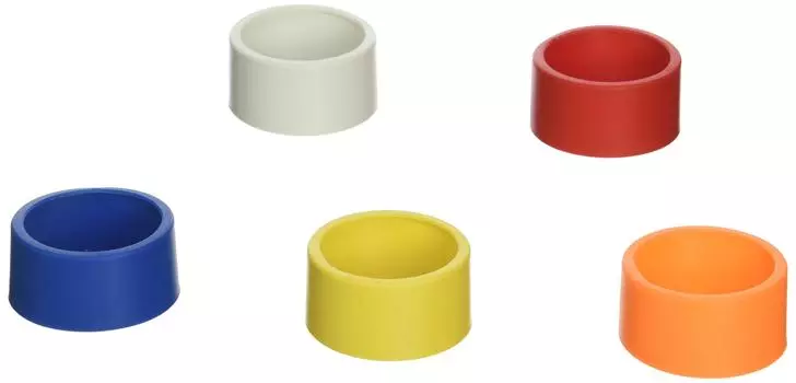 SHURE PG PGX SLX BLX GLX-D QLX-D ULX-D UHF-R Multi-color ID ring 5 colors 1 set WA615M []