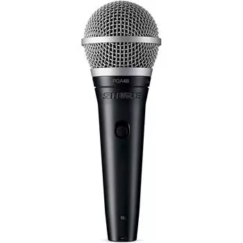 SHURE PGA48 XLR с XLR и телефонным кабелем для ДИНАМИЧЕСКОГО МИКРОФОНА ВОКАЛА []