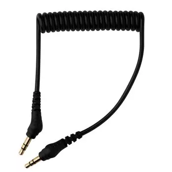 SHURE stereo curl cord 61cm AUX 3.5mm-3.5mm cable, AMV-3.5-3.5 []