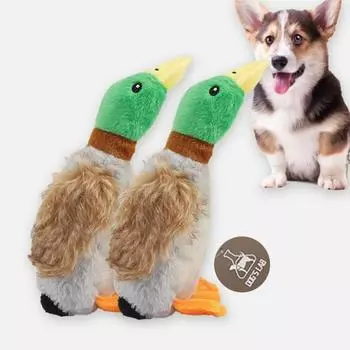 Шуршащая игрушка для щенков Dog s Lab, 2 собаки, разные цвета