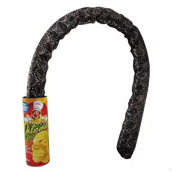 Шутка-трюк-игрушка Картофельные чипсы Прыгающая змея Забавные подарки на Хэллоуин