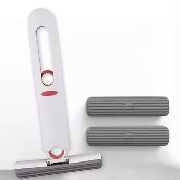 Швабра для чистки инструментов, бытовая многофункциональная мини-портативная швабра, детская швабра, швабра без рук 1 body-1 heads