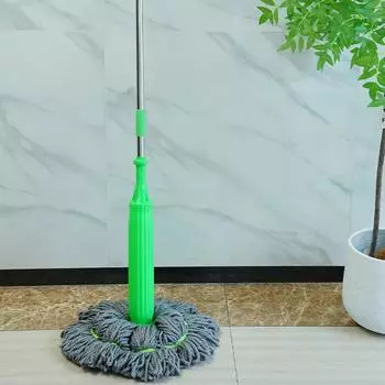 Швабра для мытья полов Squeeze для уборки дома Floor Wash Wet Mop для мытья полов Fiber Absorbent Mop 2 в 1 Dehydrated Mop