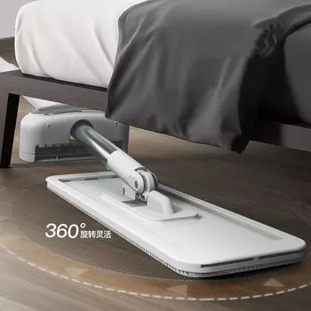 Швабра Mmagic для мытья полов, швабра для чистки, плоская швабра с вращением, ведро для уборки пола, легкая уборка дома, вращение на 360 ° с