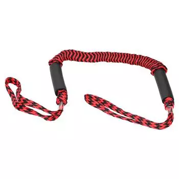 Швартовы-банджи для лодки Эластичный причальный трос ПЭ Растягивающийся Швартовный Морской Трос-банджи для лодки Красный