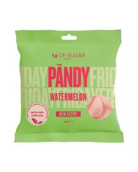 Шведские конфеты Pandy Watermelon 50 г x 14 дюймов (Продано Дело) зелёный