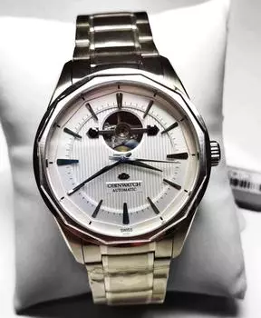 Швейцарские автоматические часы Coinwatch из нержавеющей стали C142SWH