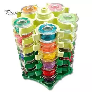 Швейная машина для одеял ST-A16, чехол для хранения шпулек, контейнер для хранения ораниза синий/красный