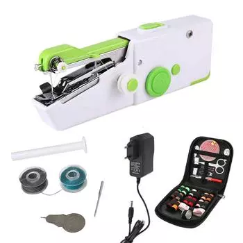 Швейная машина Inne с ножной педалью, мини-электрическая портативная машинка для нового портного