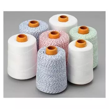 Швейная машина из цветного полиэстера, специальная упаковочная линия, швейная нить для тканого мешка для риса, 206, уплотнительная нить белый
