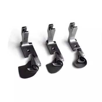 Швейная машина, изогнутая подшивка подола, тянущая шелковая шифоновая юбка, обжимная лапка для подшивки края