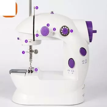 Швейная машина Мини-многофункциональная электрическая швейная машина для домашнего использования