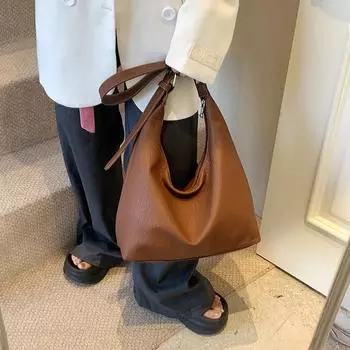 Швейная нить Solid Pu женская сумка повседневная внутренняя сумка через плечо чёрный