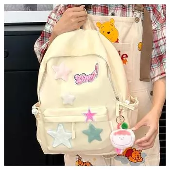 Швейная строчка для мягкого внутреннего отделения женской сумки из нейлона с внутренним карманом на молнии