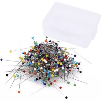 Швейные иглы, жемчужные головки, булавки, шарики, самодельные жемчужные головки зелёный