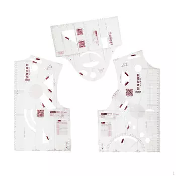 Швейные инструменты 1:1 мерная линейка в форме французской кривой для дизайна, идеальная