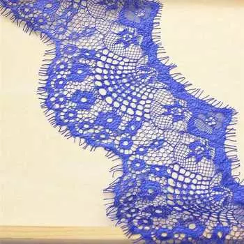 Швейные материалы ручной работы, вариант цветочной тканевой отделки, Новое поступление, вышитые кружевные ленты «сделай сам» красный