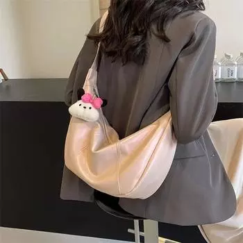 Швейные нитки PU молния женские сумки через плечо на распродаже базовый стиль сумки через плечо однотонные