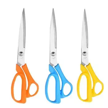 Швейные ножницы Универсальные острые ножницы из нержавеющей стали с защитным чехлом синий